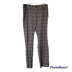 CAbi Counsel Glenplaid Pants Size 12L NWT